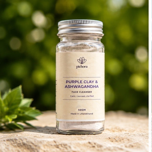 Purple Clay and Ashwaganda Face Cleanser