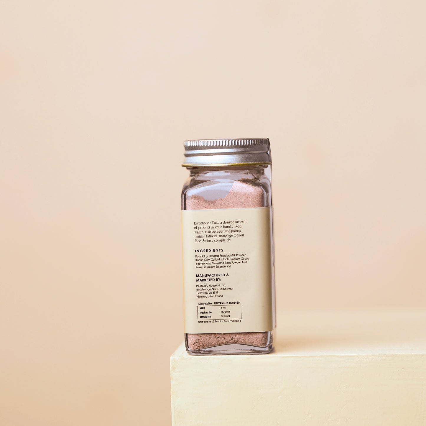 Rose Clay and Hibiscus Face Cleanser