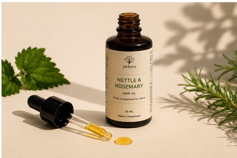 Nettle and Rosemary Hair Oil