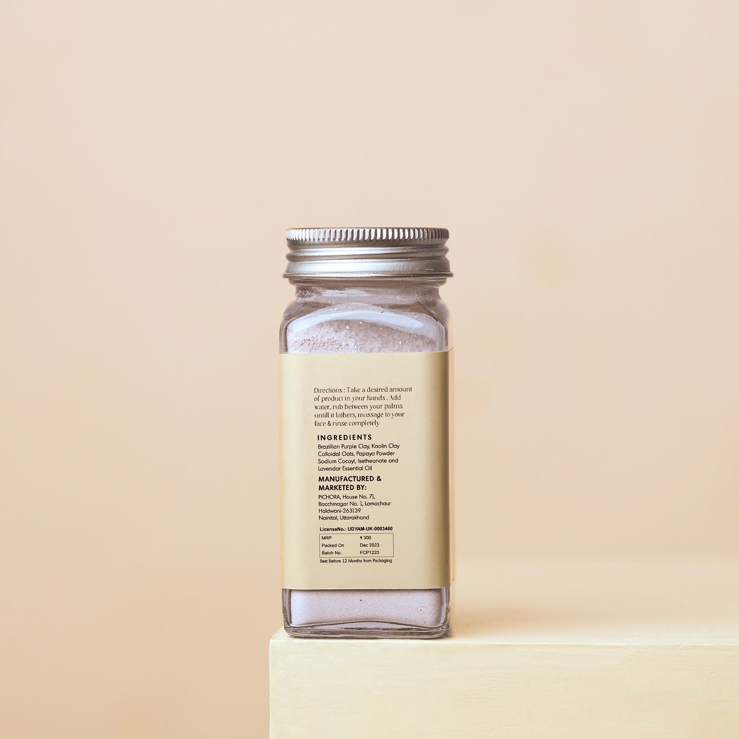 Purple Clay + Oats Face Cleanser