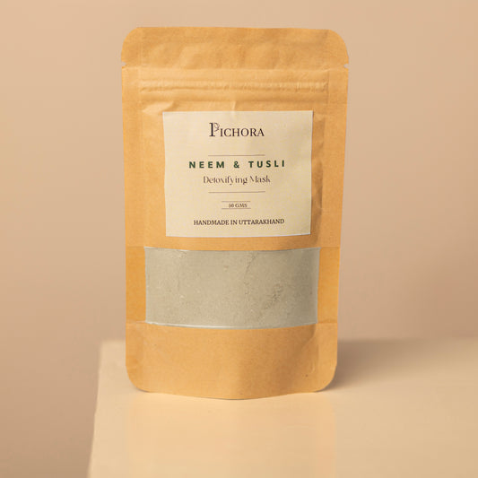 Neem and Tulsi Detoxifying Face Mask