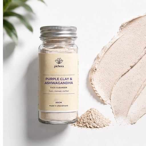 Purple Clay and Ashwaganda Face Cleanser