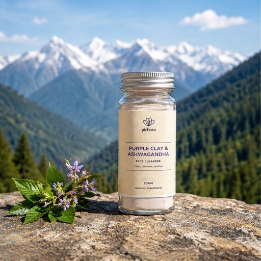 Purple Clay and Ashwaganda Face Cleanser
